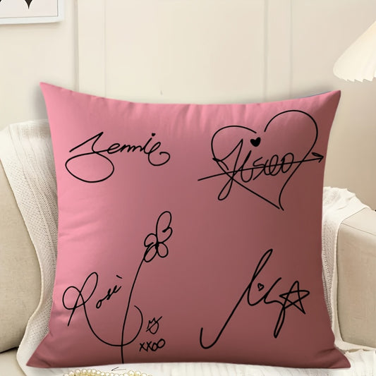 Housse de coussin Blackpink