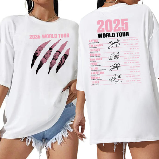 T-Shirt Blackpink 2025 World Tour