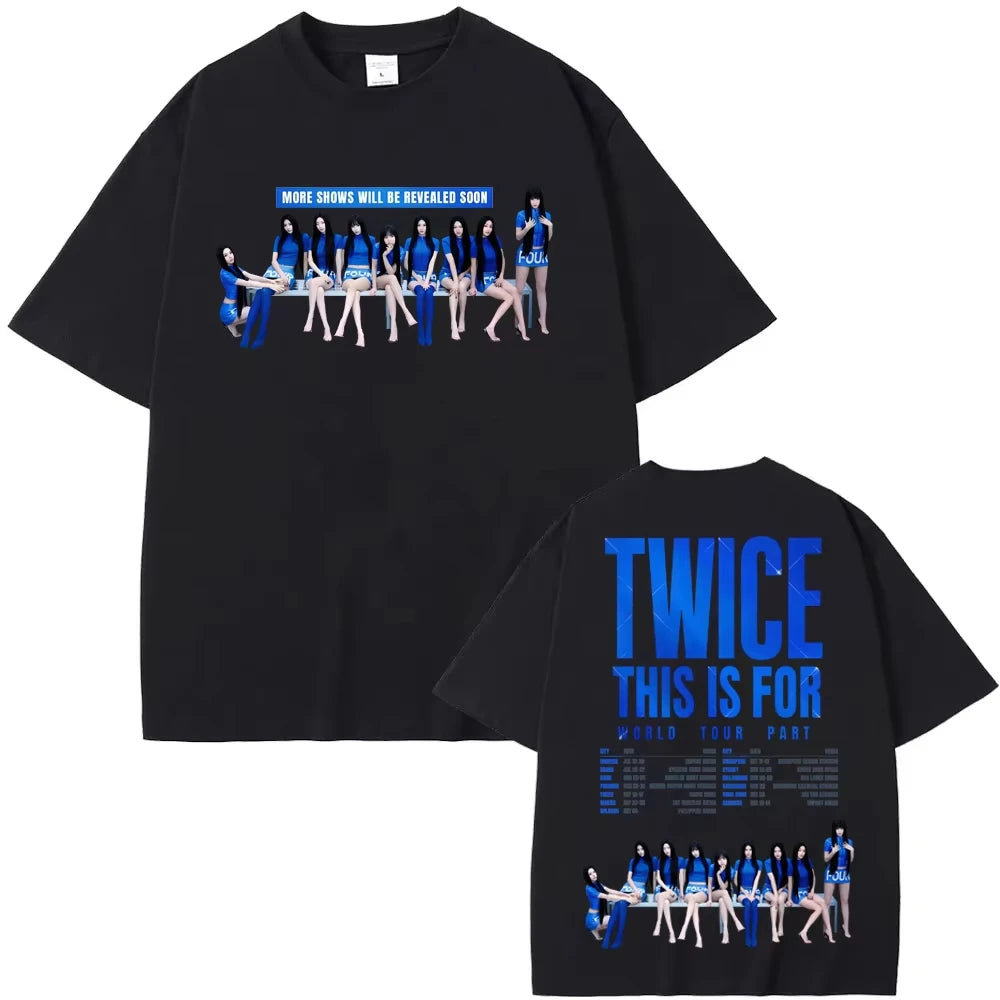 twice tシャツ 2025 ロラパルーザ 2025 藤井風 TWICE ネーム入りT