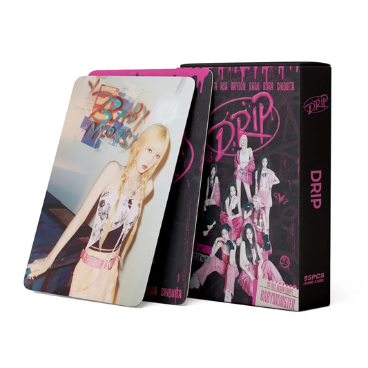 55 Photocards Babymonster DRIP