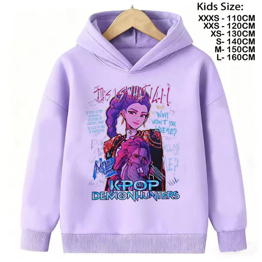 Sweatshirt Kpop Demon Hunters enfant