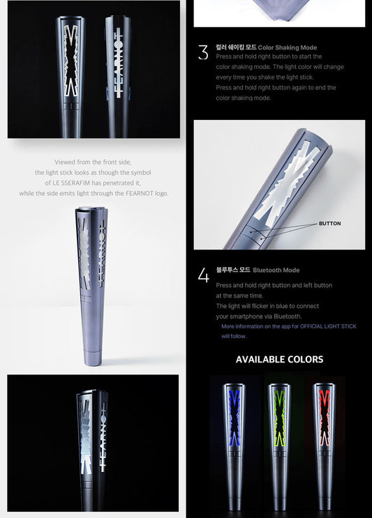 LE SSERAFIM - OFFICIAL LIGHT STICK