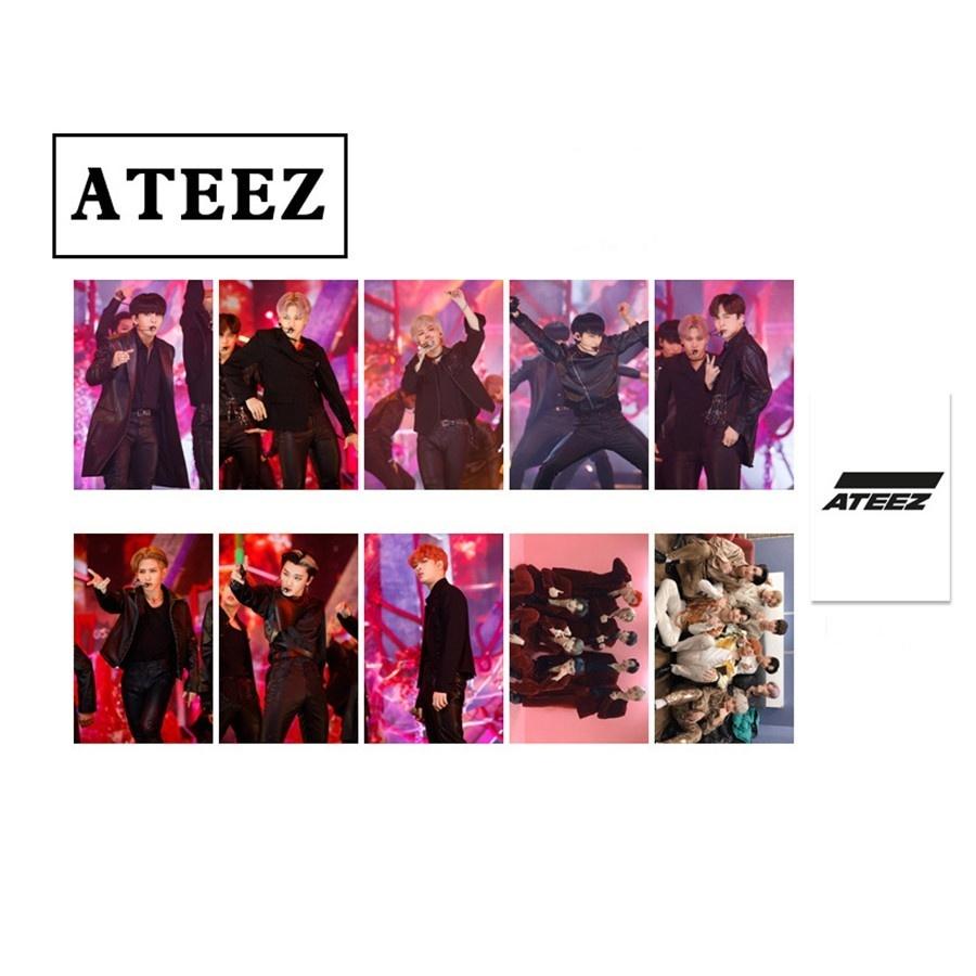 10 PHOTOCARDS ATEEZ - BEST KPOP SHOP