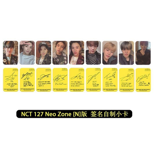 9 PHOTOCARDS NCT127 - BEST KPOP SHOP