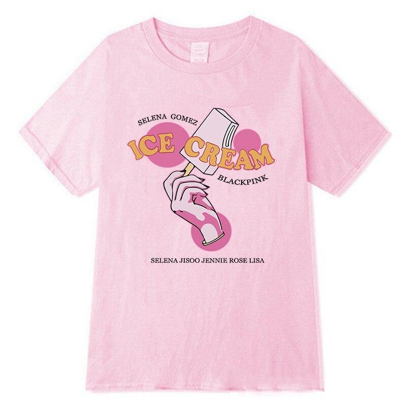 T-shirt ICE CREAM Blackpink - BEST KPOP SHOP