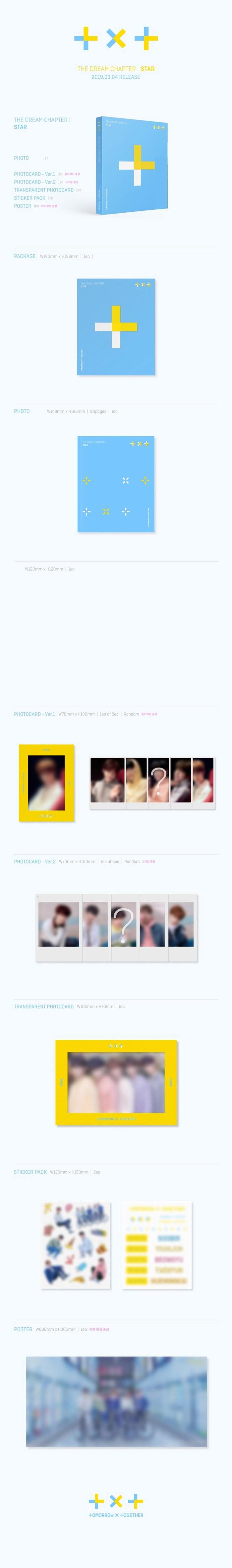 TXT THE DREAM CHAPTER: STAR - BEST KPOP SHOP