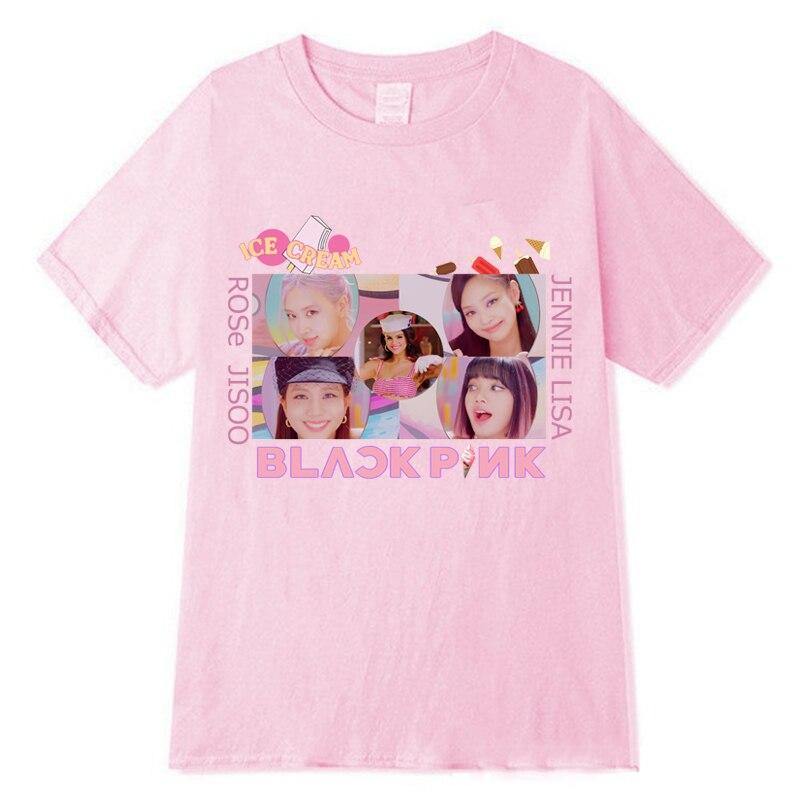 T-shirt ICE CREAM Blackpink - BEST KPOP SHOP