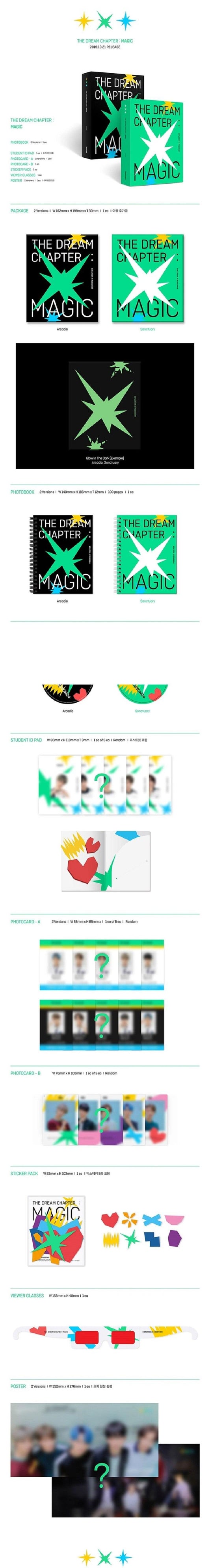 TXT 1st Album: THE DREAM CHAPTER - MAGIC - BEST KPOP SHOP