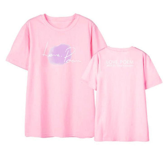 T-shirt IU TOUR CONCERT LOVE POEM - BEST KPOP SHOP
