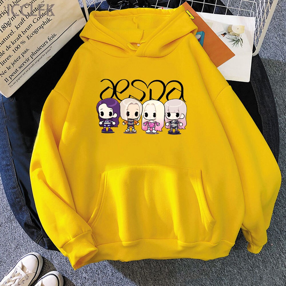 Sweatshirt Cartoon Aespa