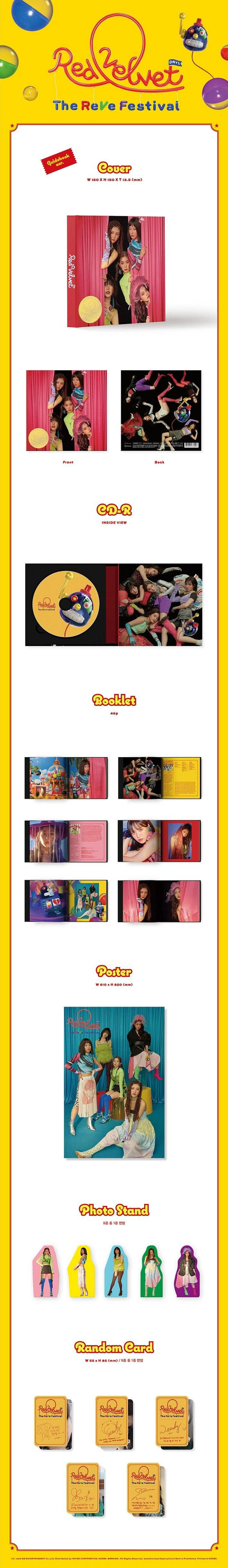 RED VELVET: THE REVE FESTIVAL DAY Album - BEST KPOP SHOP