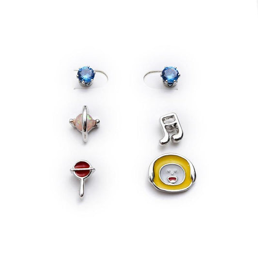 Boucles d'oreilles BT21 - BEST KPOP SHOP