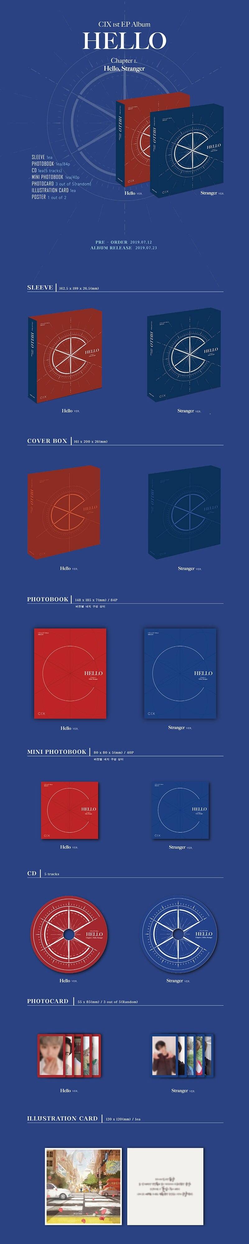 CIX ALBUM - 1st Album - BEST KPOP SHOP