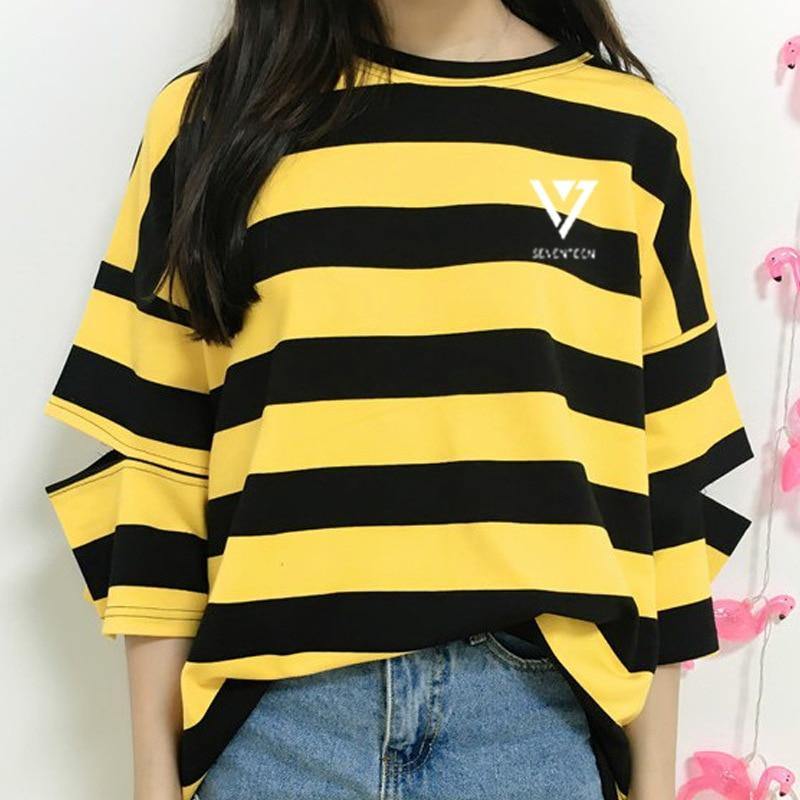 T-Shirt Oversize SEVENTEEN - BEST KPOP SHOP