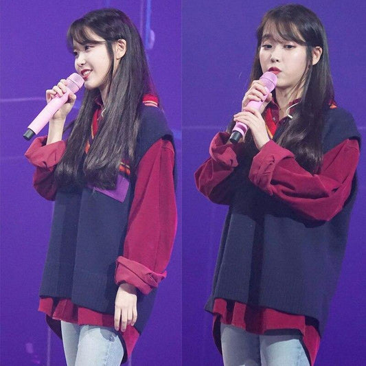 Chemise + Sweat Oversize IU - BEST KPOP SHOP