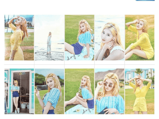 10 Photocards TWICE - BEST KPOP SHOP