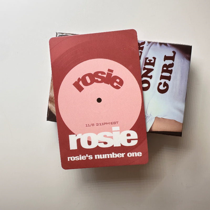 Photocards Rosie - Blackpink