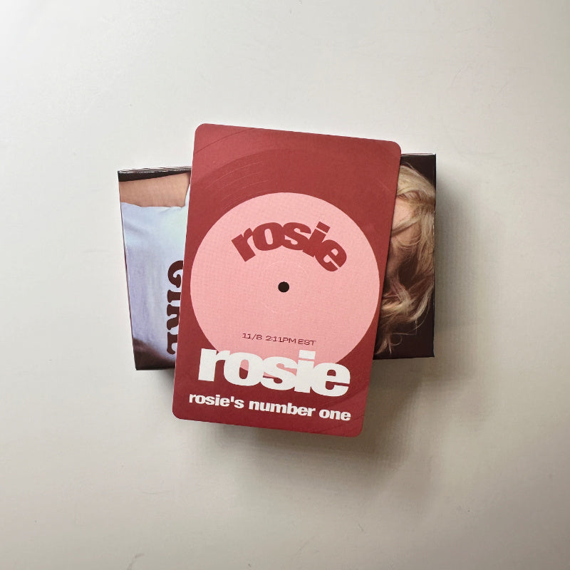 Photocards Rosie - Blackpink