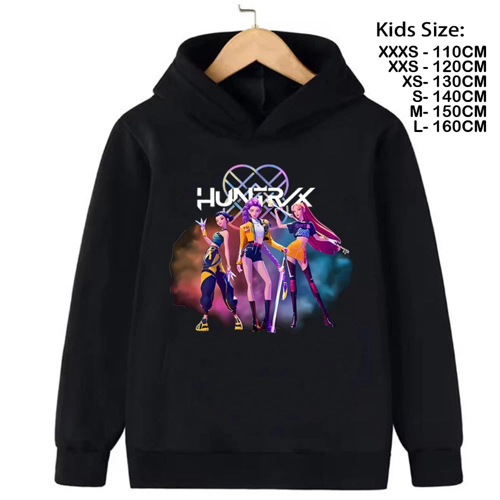 Sweatshirt Kpop Demon Hunters enfant
