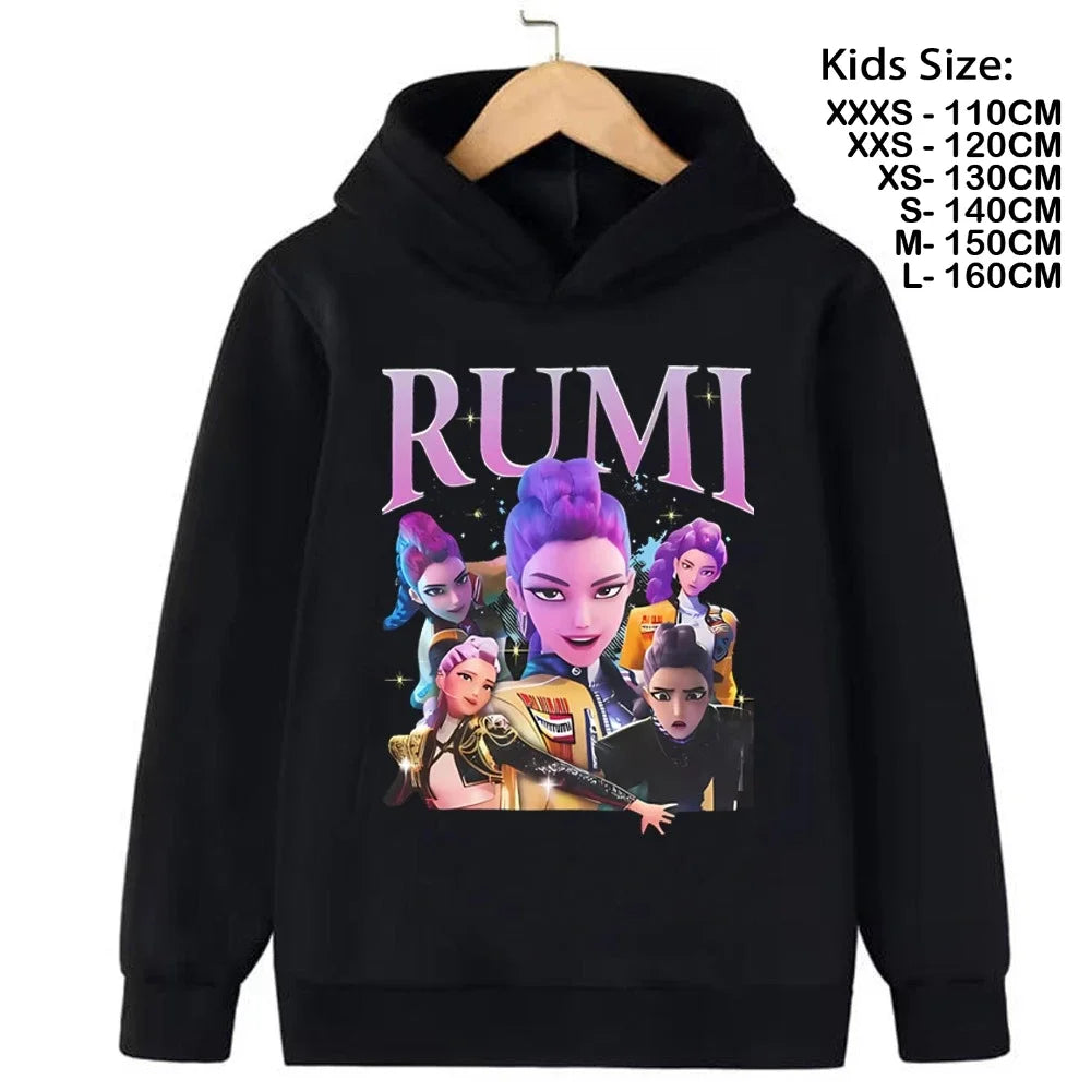 Sweatshirt Kpop Demon Hunters enfant