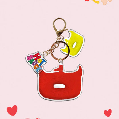 Porte clé Babymonster Hot Sauce