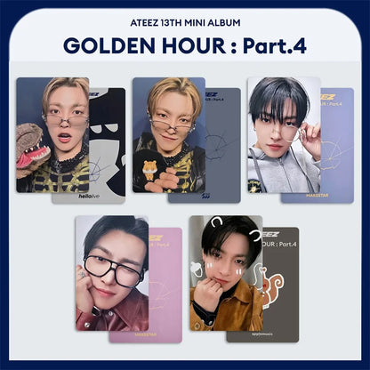 Photocards ATEEZ – GOLDEN HOUR et modèles au choix