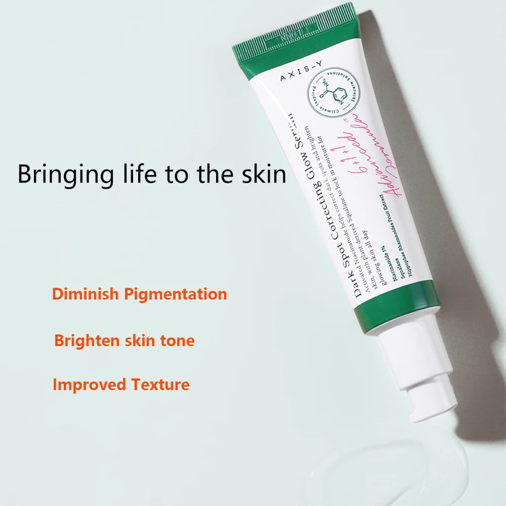 AXIS-Y Dark Spot Correcting Glow Serum 50ml Korean Facial Treatment Essence Calm Sensitive Skin Face Care