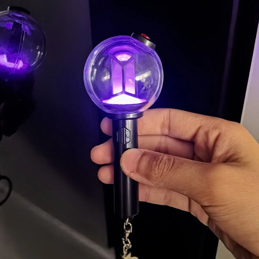 Mini Kpop Army Ver.4 Lightstick Porte clef lumineux