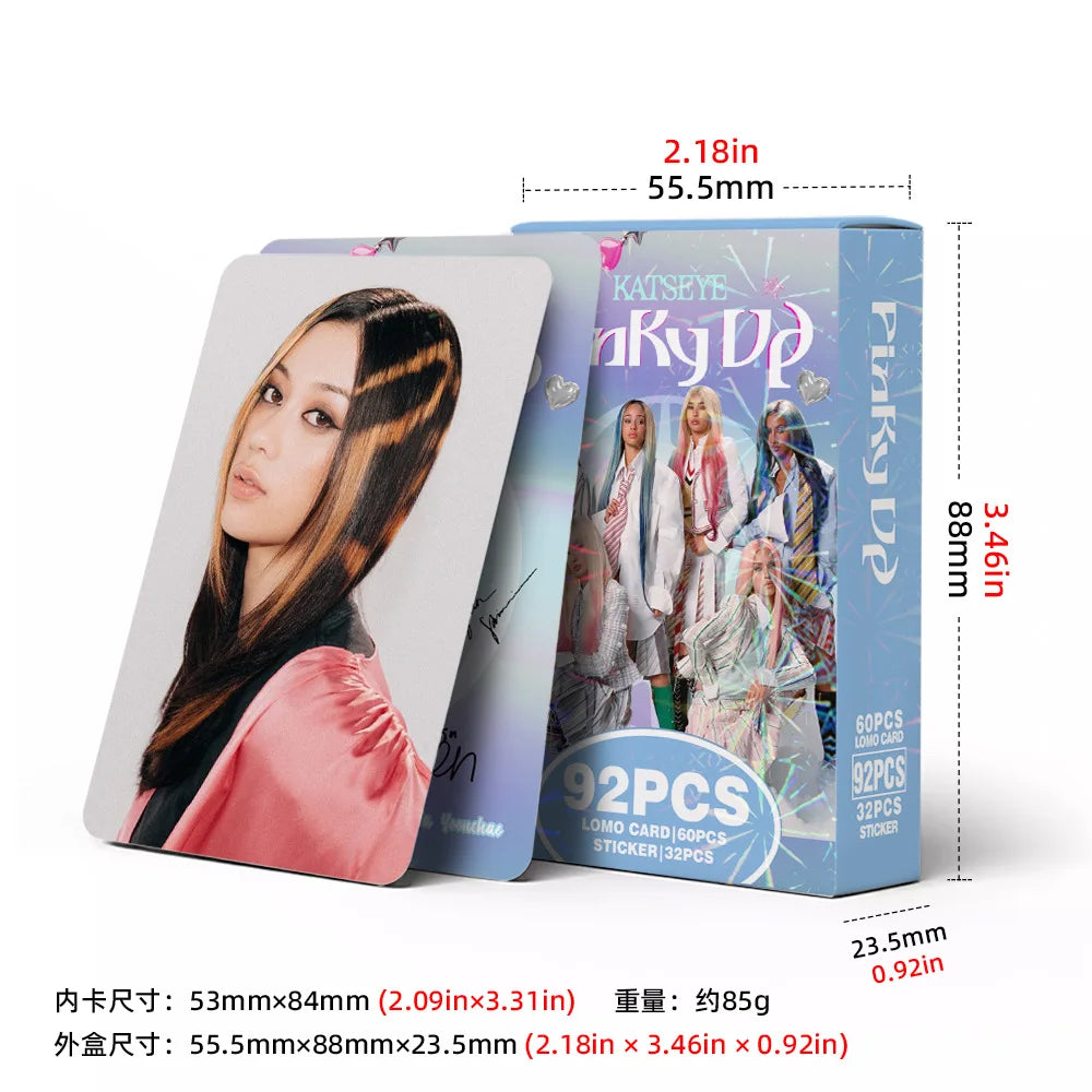 Photocards KATSEYE – PINKY UP et modèles au choix