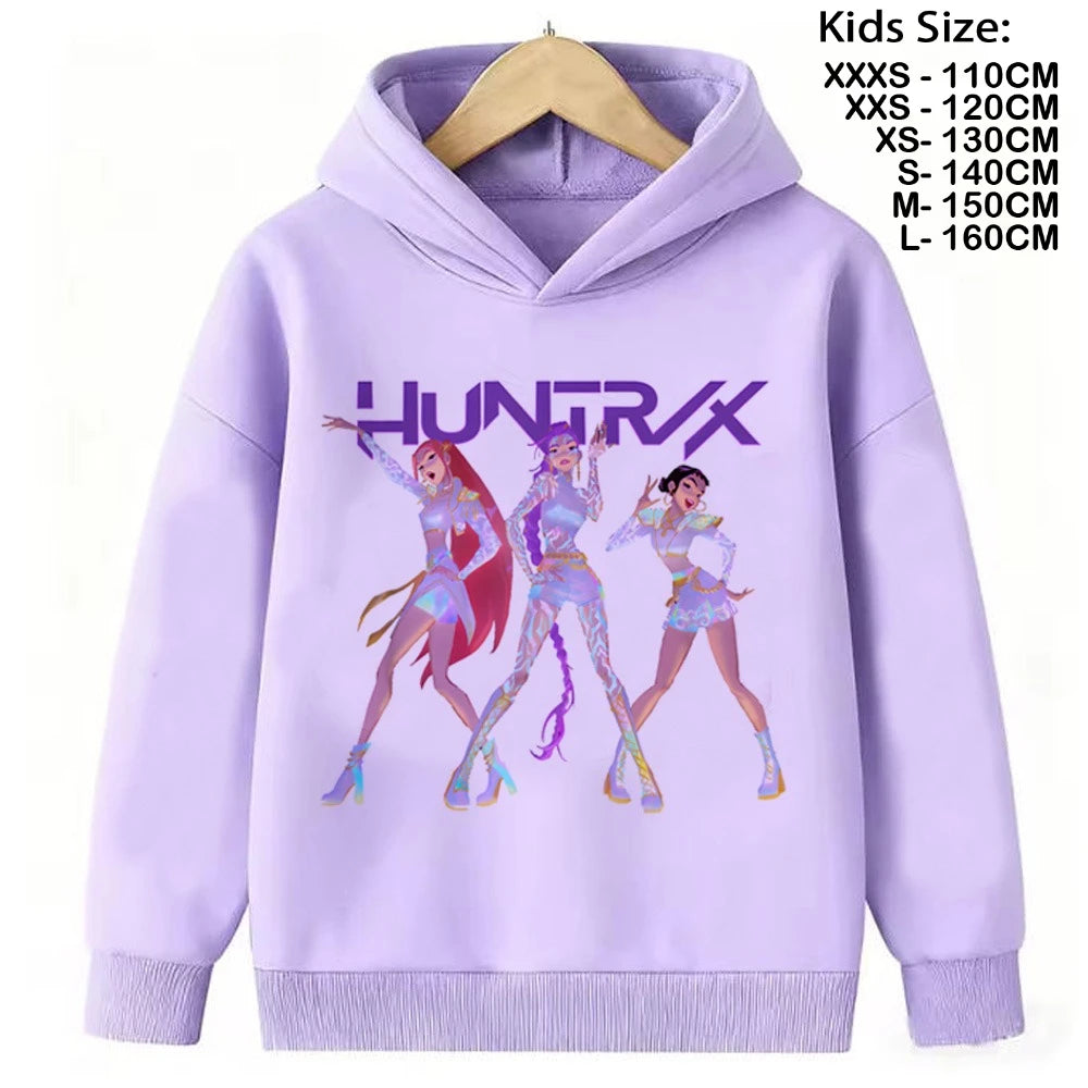 Sweatshirt Kpop Demon Hunters enfant