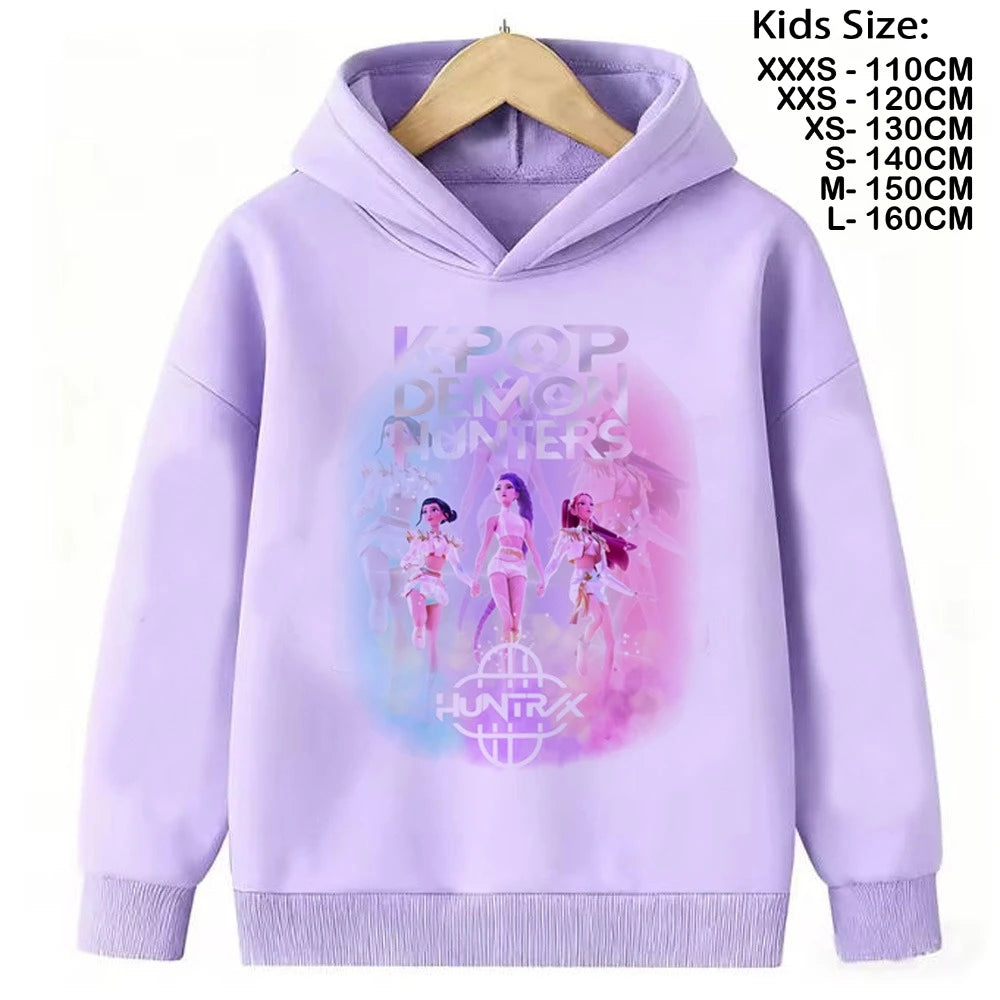 Sweatshirt Kpop Demon Hunters enfant