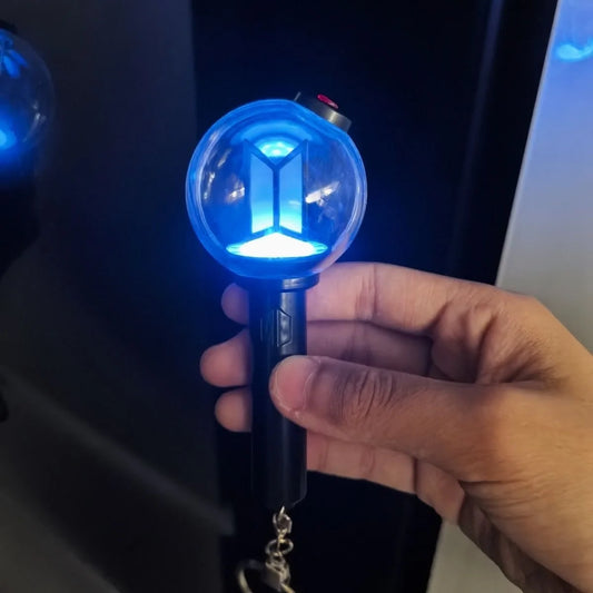 Mini Kpop Army Ver.4 Lightstick Porte clef lumineux