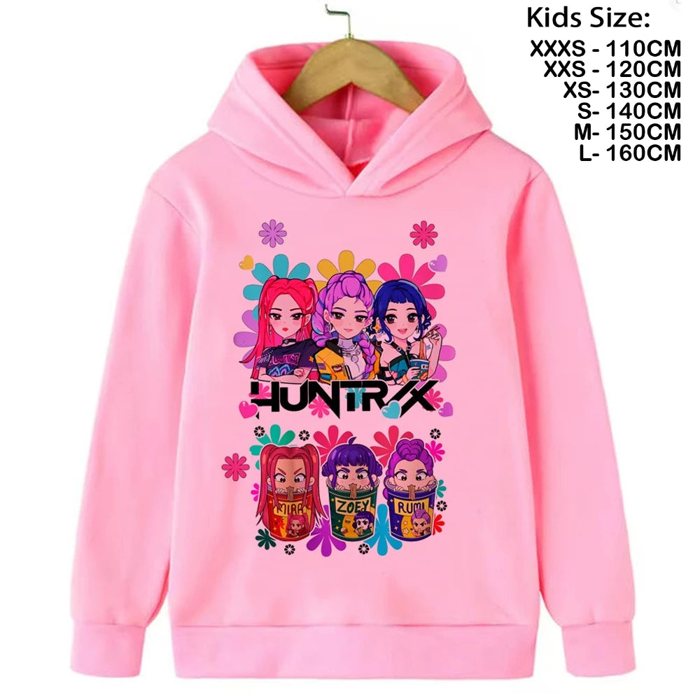 Sweatshirt Kpop Demon Hunters enfant
