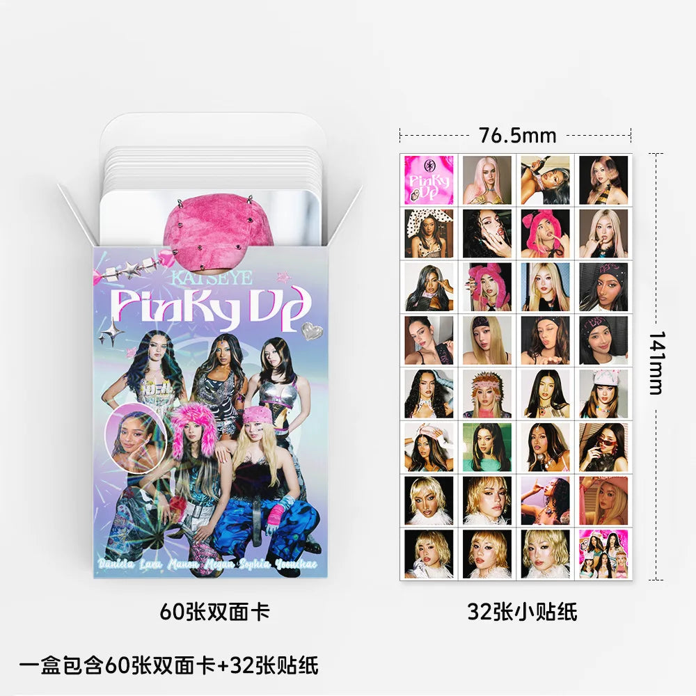 Photocards KATSEYE – PINKY UP et modèles au choix