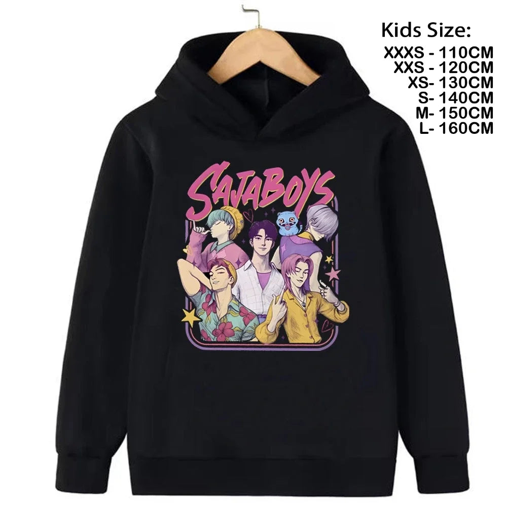 Sweatshirt Kpop Demon Hunters enfant