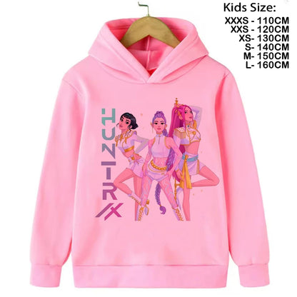 Sweatshirt Kpop Demon Hunters enfant