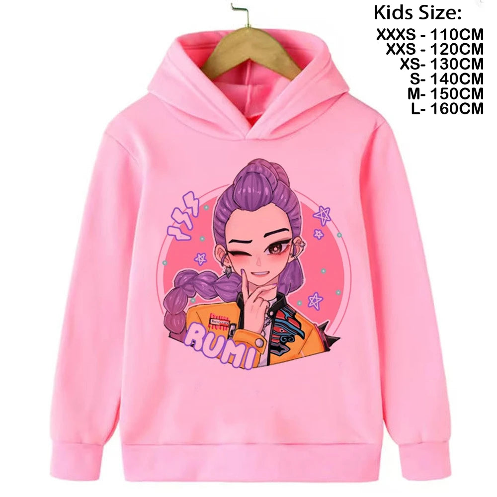 Sweatshirt Kpop Demon Hunters enfant