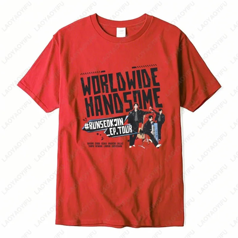 T-Shirt Jin BTS Worldwide Handsome