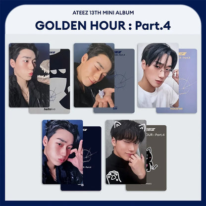 Photocards ATEEZ – GOLDEN HOUR et modèles au choix