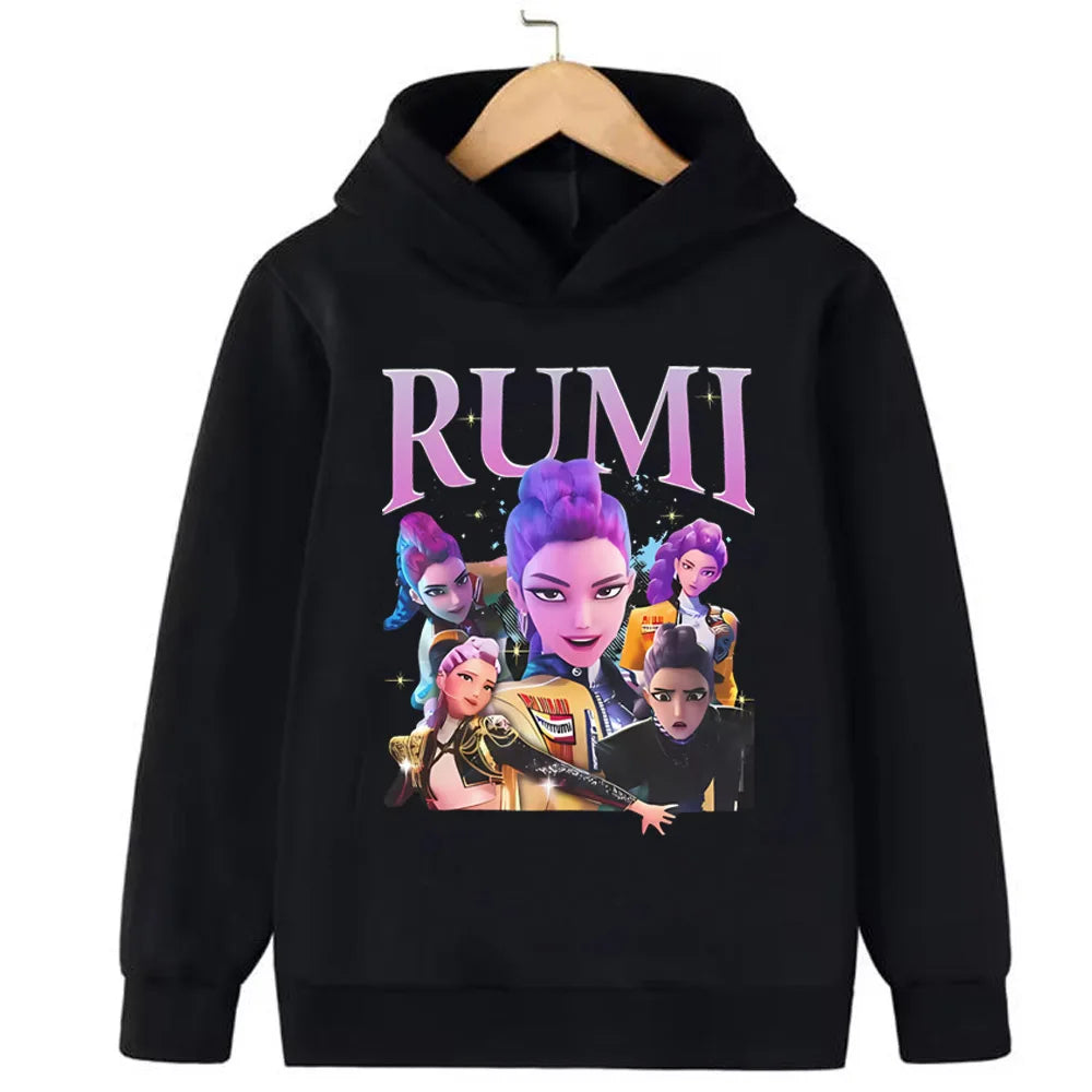 Sweatshirt Kpop Demon Hunters enfant