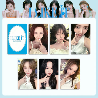 Photocards BABYMONSTER – I Like It et modèles au choix