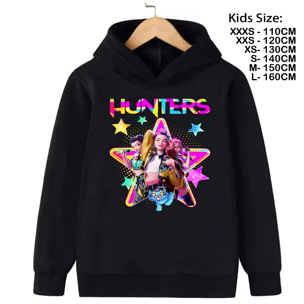 Sweatshirt Kpop Demon Hunters enfant
