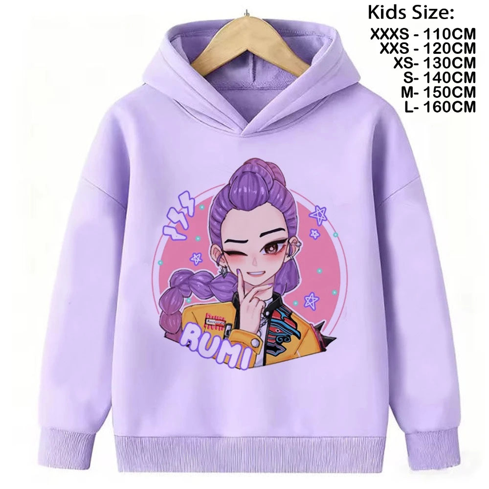 Sweatshirt Kpop Demon Hunters enfant