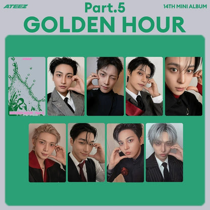 Photocards ATEEZ – GOLDEN HOUR et modèles au choix