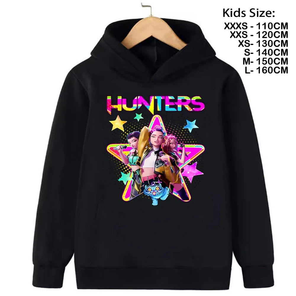Sweatshirt Kpop Demon Hunters enfant