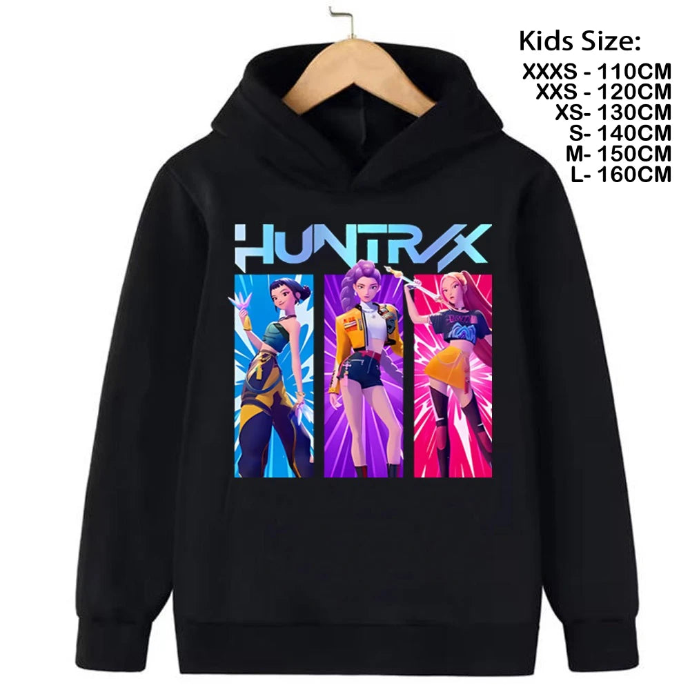 Sweatshirt Kpop Demon Hunters enfant