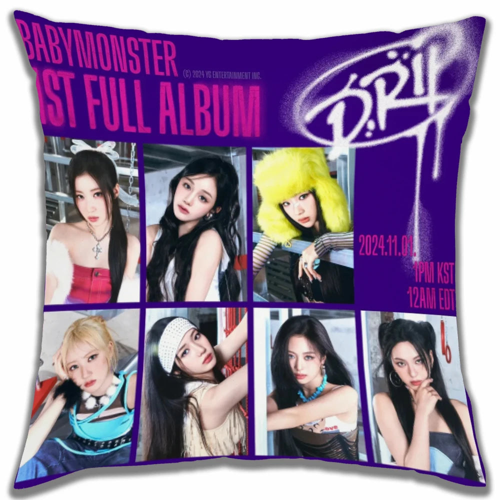 Housse de Coussin Babymonster