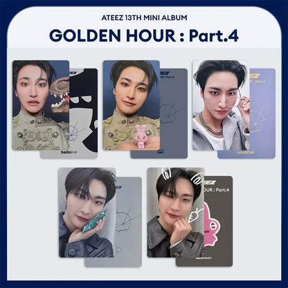 Photocards ATEEZ – GOLDEN HOUR et modèles au choix