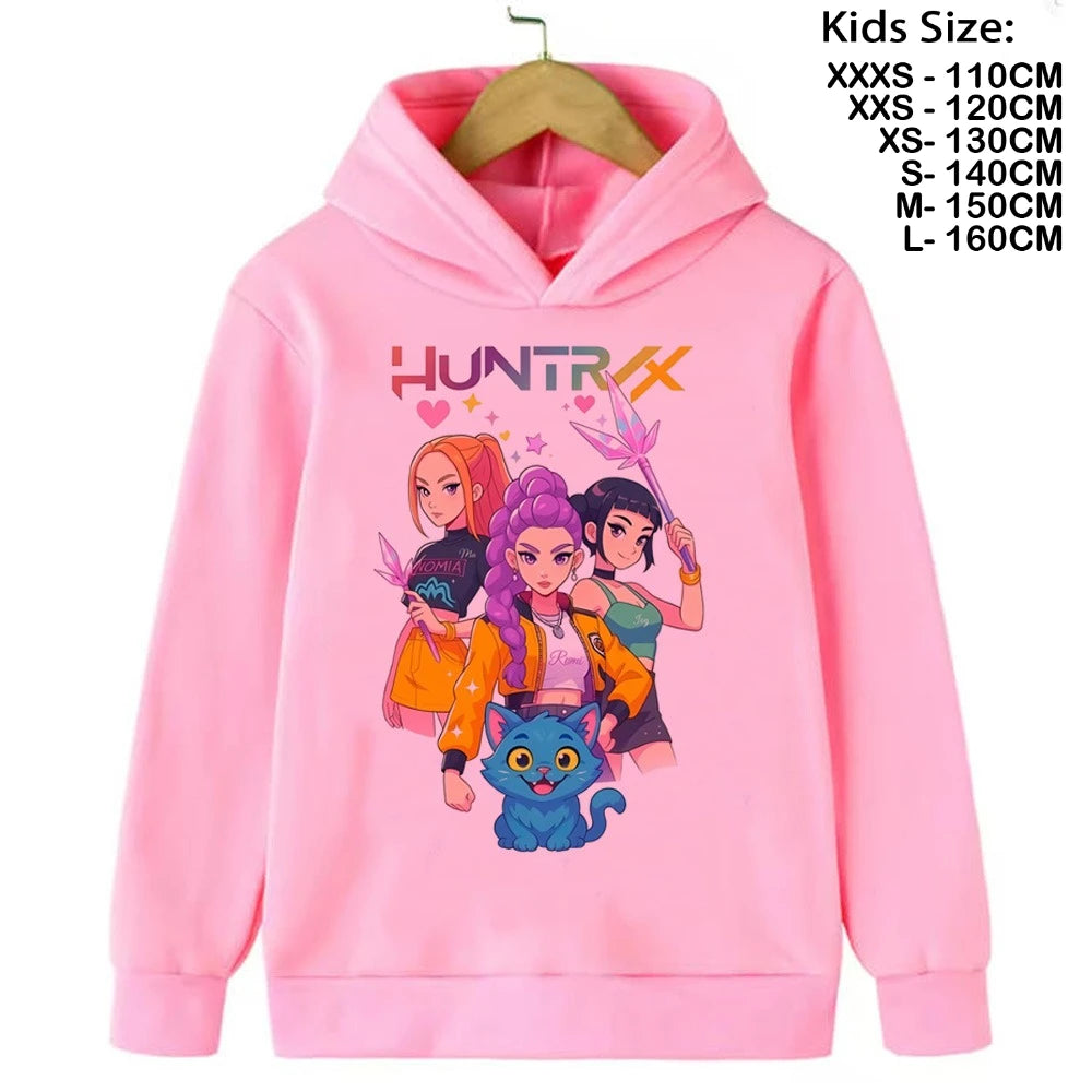 Sweatshirt Kpop Demon Hunters enfant