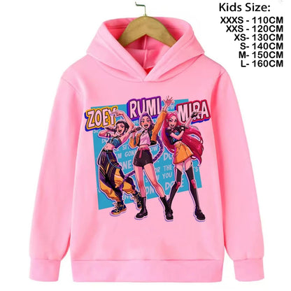 Sweatshirt Kpop Demon Hunters enfant